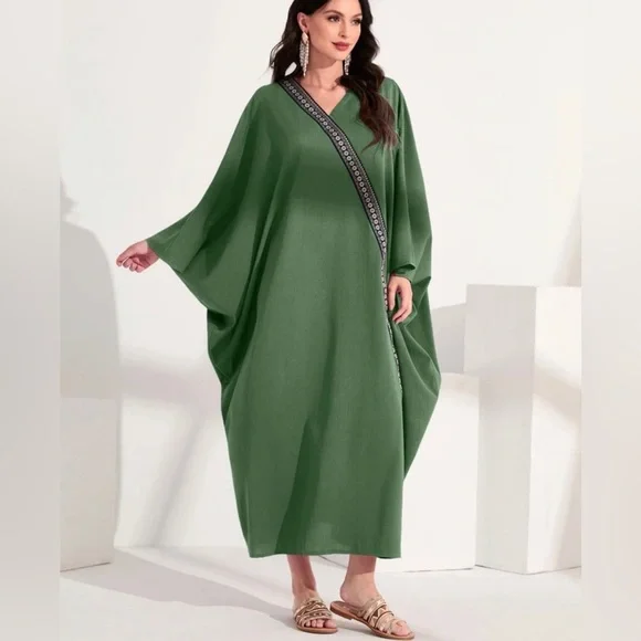 SHEIN | Dresses | Batwin Kaftan Dashiki Dress | Poshmark